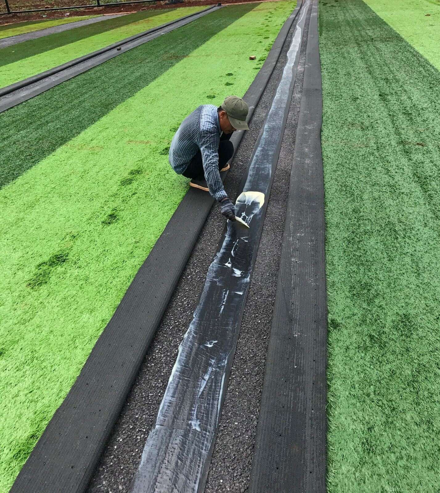 Quy trình thi công cỏ nhân tạo Đà Nẵng Quy trình thi công cỏ nhân tạo Đà Nẵng